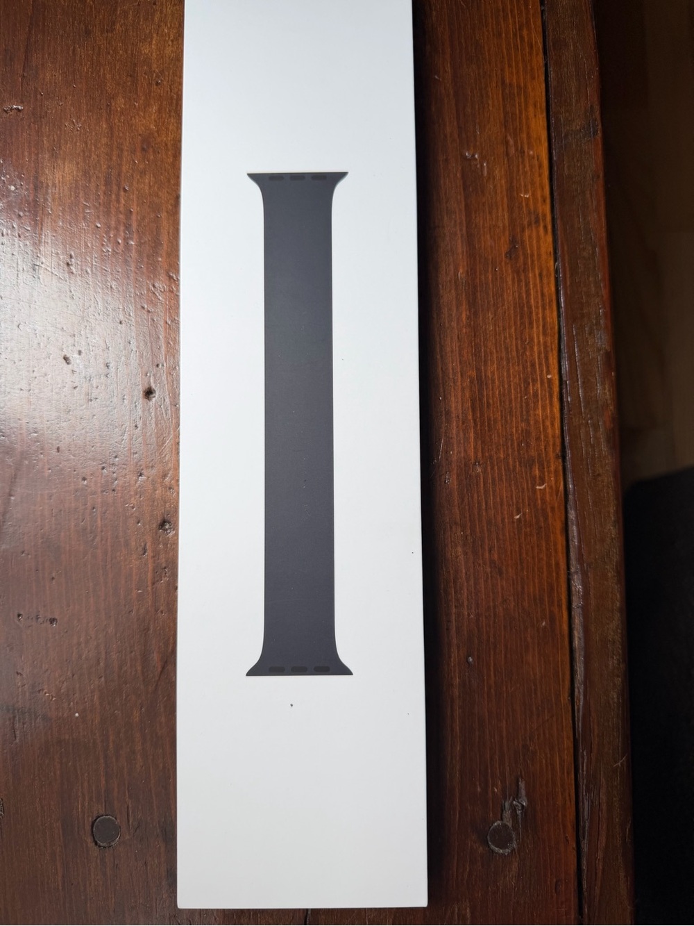 Black Silicone Solo Apple Watch Band 44mm Size 8